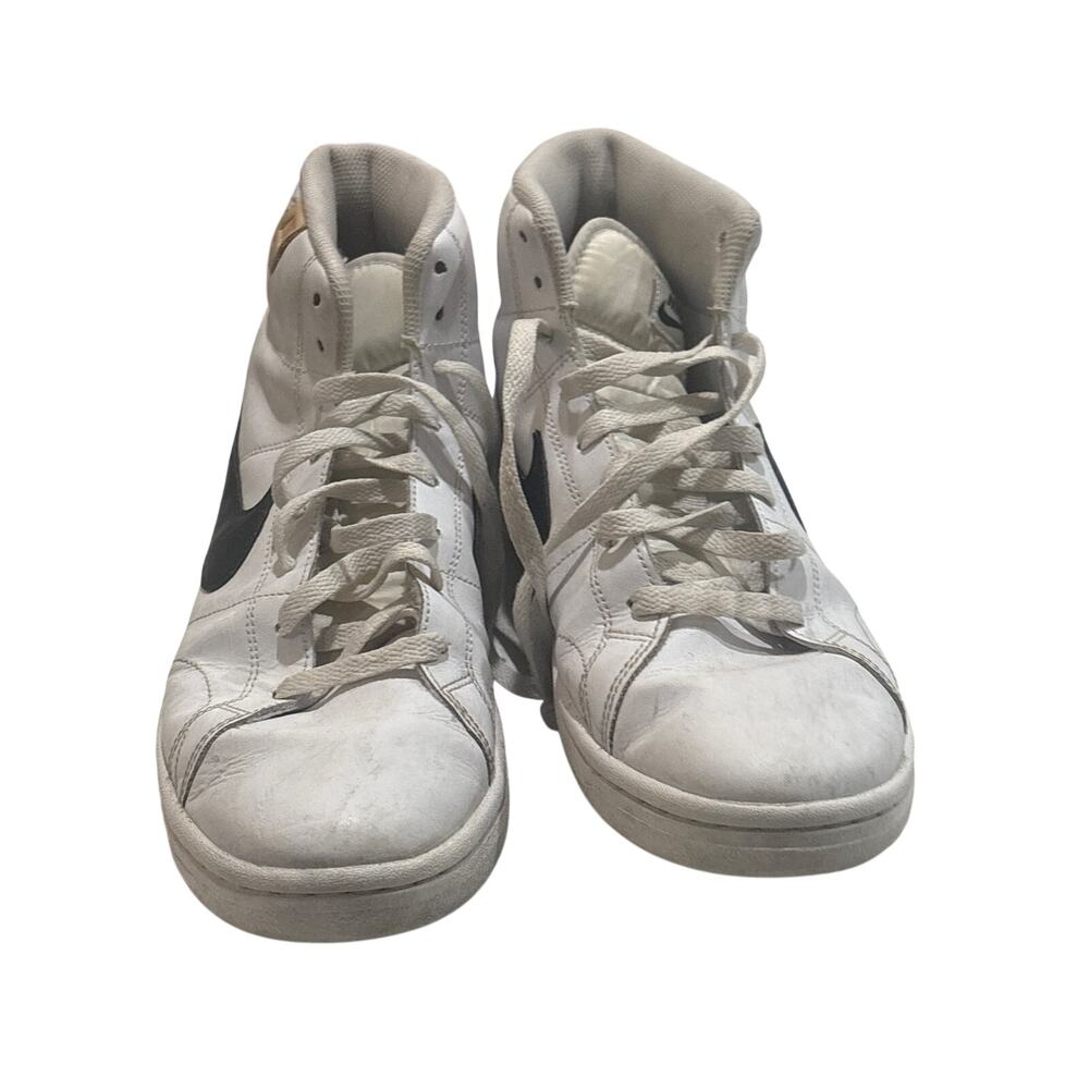 Nike Court Royale Mid White/Black High Top Sneakers Women’s US 10